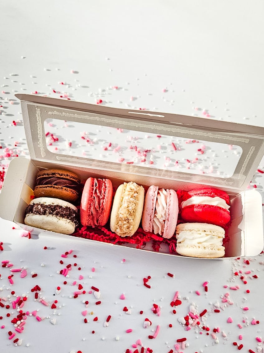 Valentine Macarons The Naked Cupcake Store